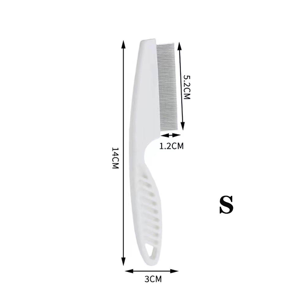 Pet Flea Comb Cat Dog Beauty Stainless Steel Portable