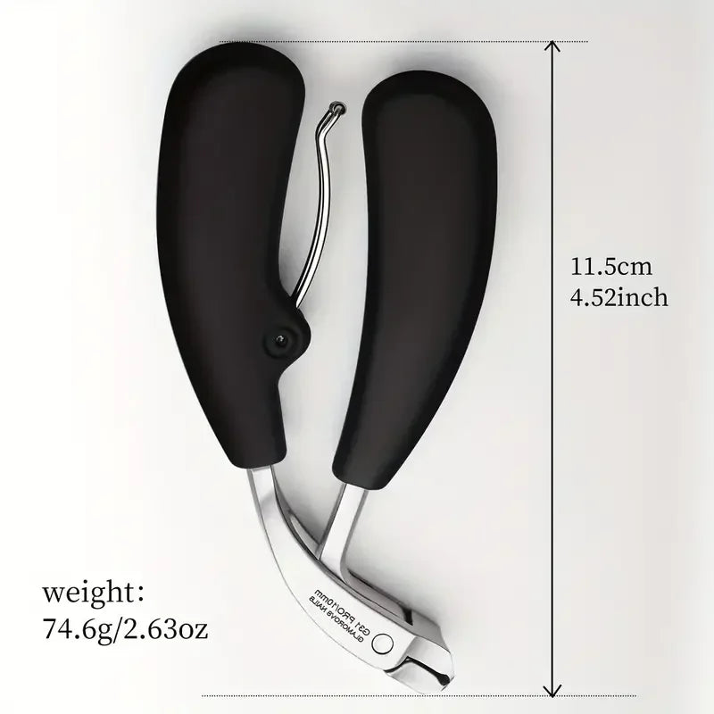 Heavy-Duty Anti-Splash Wide Fingernail Clippers