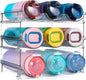 Stackable Water Bottle Organizer – 3-Pack Cabinet & Fridge Rack
