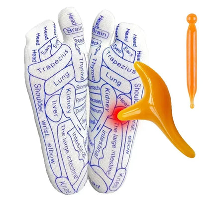 Massage Foot Socks Acupressure Reflexology Foot Care