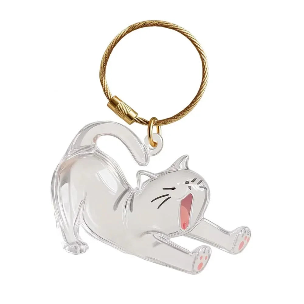 Small Cat Fur Storage Pendant Ornament Container
