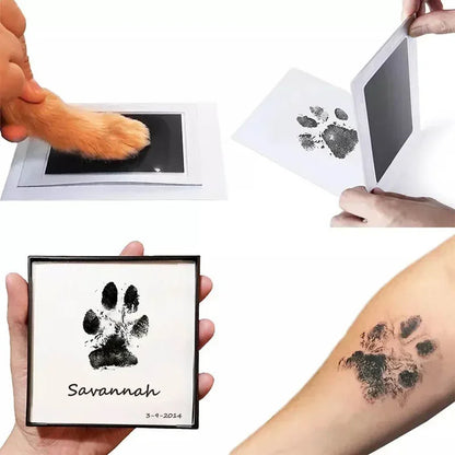 Safe Non-Toxic Baby Footprint Handprint Ink Kit