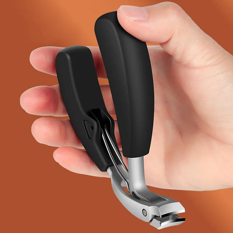 Heavy-Duty Anti-Splash Wide Fingernail Clippers