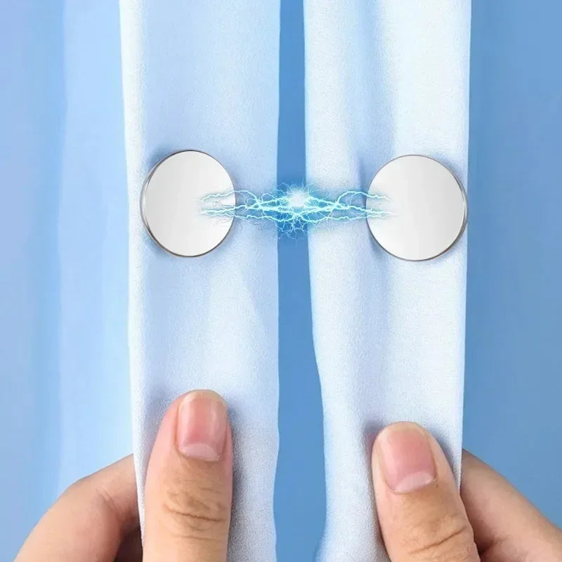 Curtain Magnetic Button Nail-Free Window Fastener
