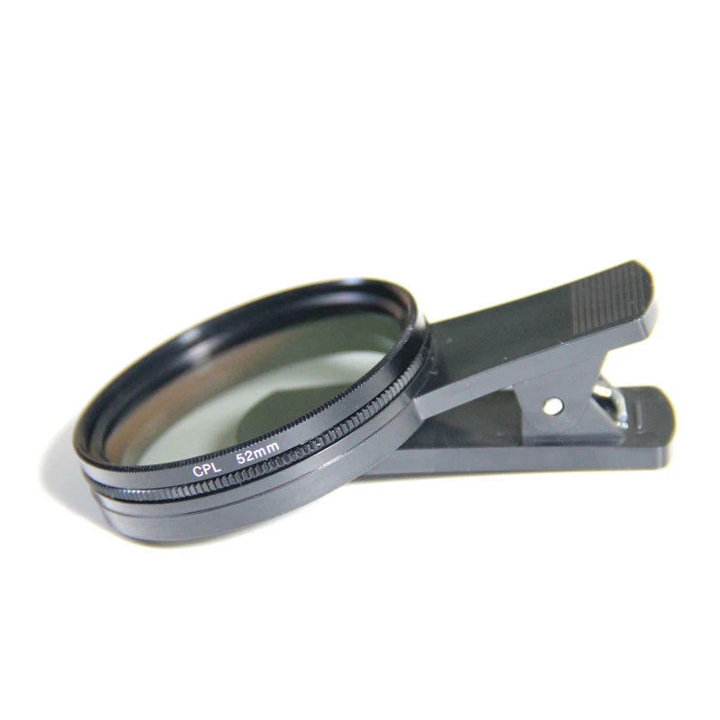 52Mm Circular Polarizer Camera Lens CPL Filter