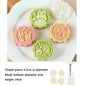 DIY Mooncake Mold Plastic Hand Press Pastry Set
