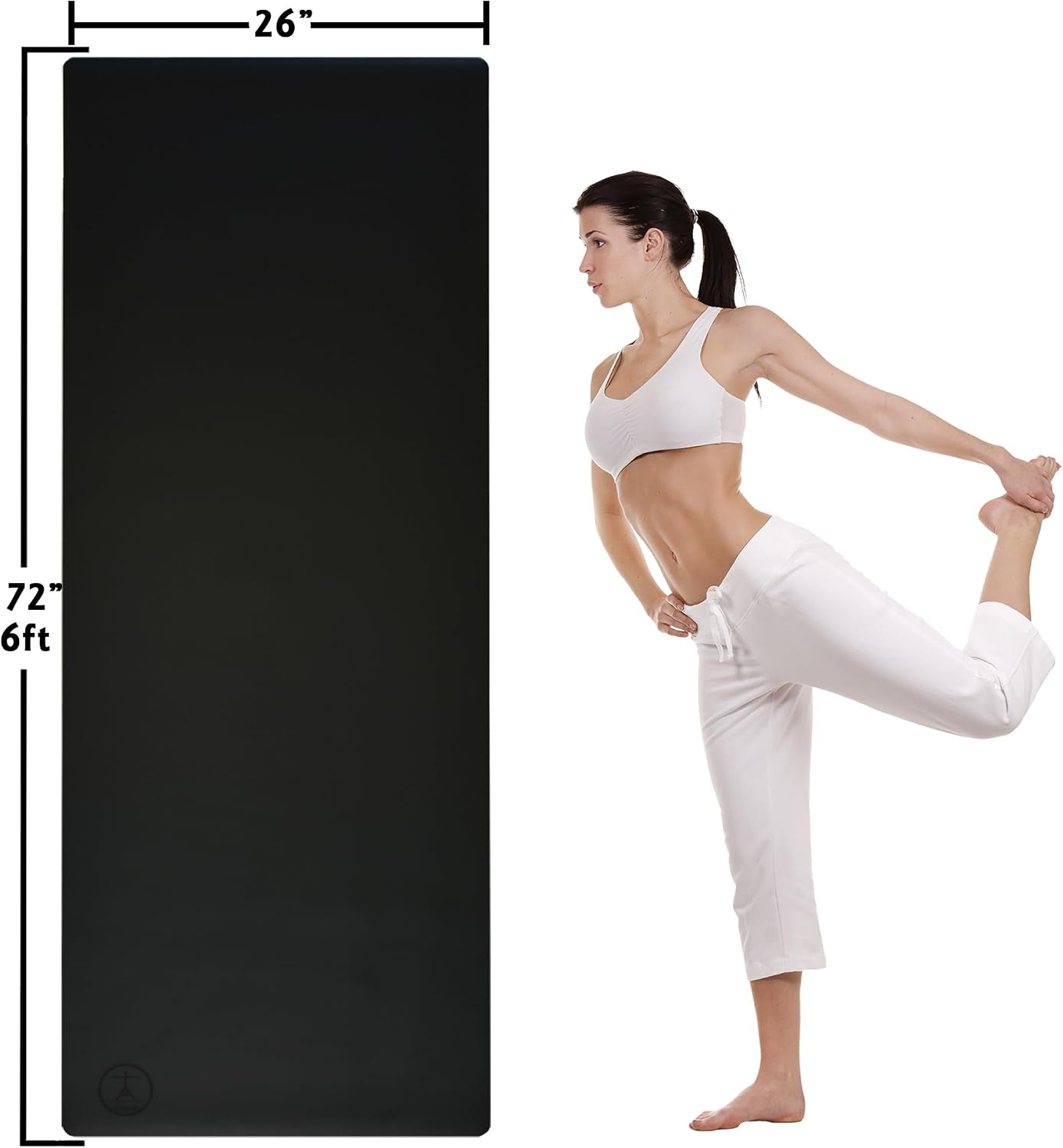 Professional Grade Natural Rubber Hot Yoga Mat