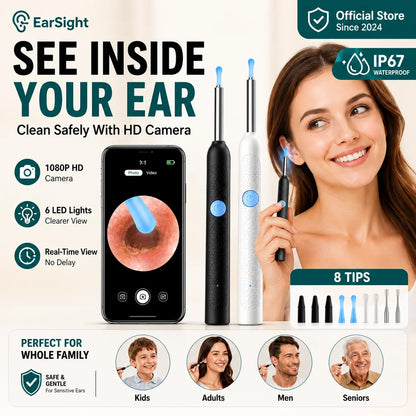 Wireless Visual Silicone Ear Spoon Endoscope Camera