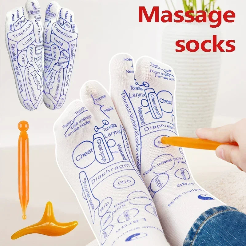 Massage Foot Socks Acupressure Reflexology Foot Care
