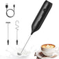 Rechargeable Handheld Milk Frother – USB-C Portable Foam Maker