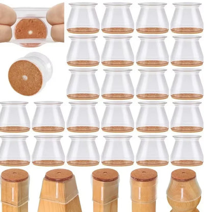 Silicone Chair Leg Caps Furniture Feet Protector Set