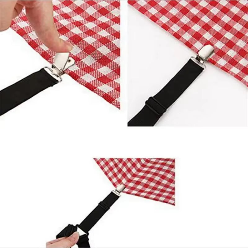 Adjustable Bed Sheet and Quilt Holder Set
