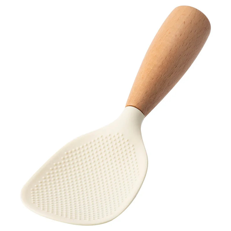 Silicone Spoon Non-Stick Cooking Spoon Kitchen Gadget