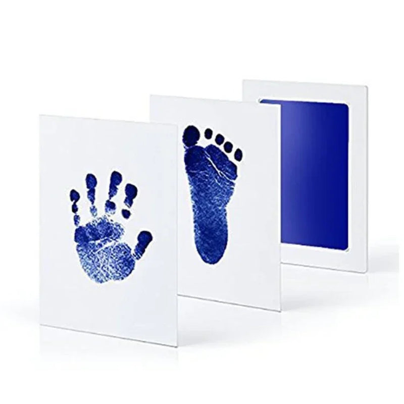 Safe Non-Toxic Baby Footprint Handprint Ink Kit