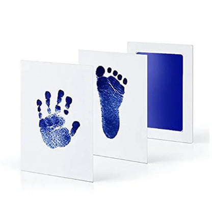 Safe Non-Toxic Baby Footprint Handprint Ink Kit