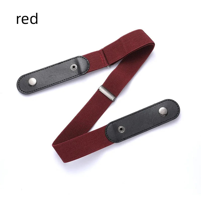 Buckle-Free Adjustable Stretch Elastic Waist Belt