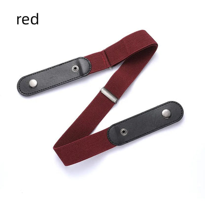 Buckle-Free Adjustable Stretch Elastic Waist Belt