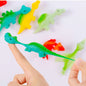 Colorful Finger Catapult Dinosaur Party Favor Games