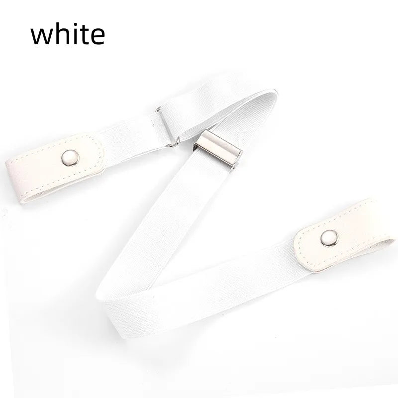 Buckle-Free Adjustable Stretch Elastic Waist Belt