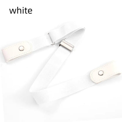 Buckle-Free Adjustable Stretch Elastic Waist Belt