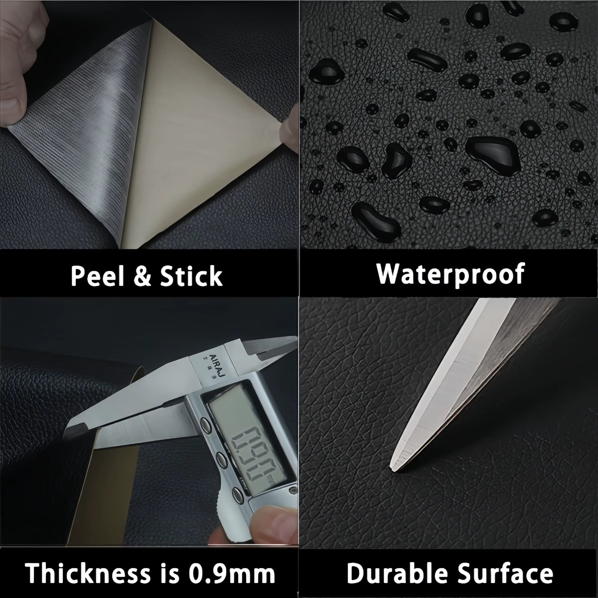 Self-Adhesive Leather Repair Patch Tape DIY Fix