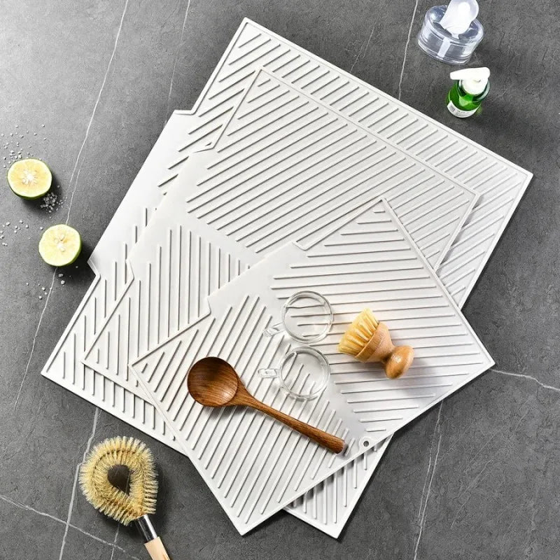 Kitchen Draining Mat Heat Insulation Table Pad