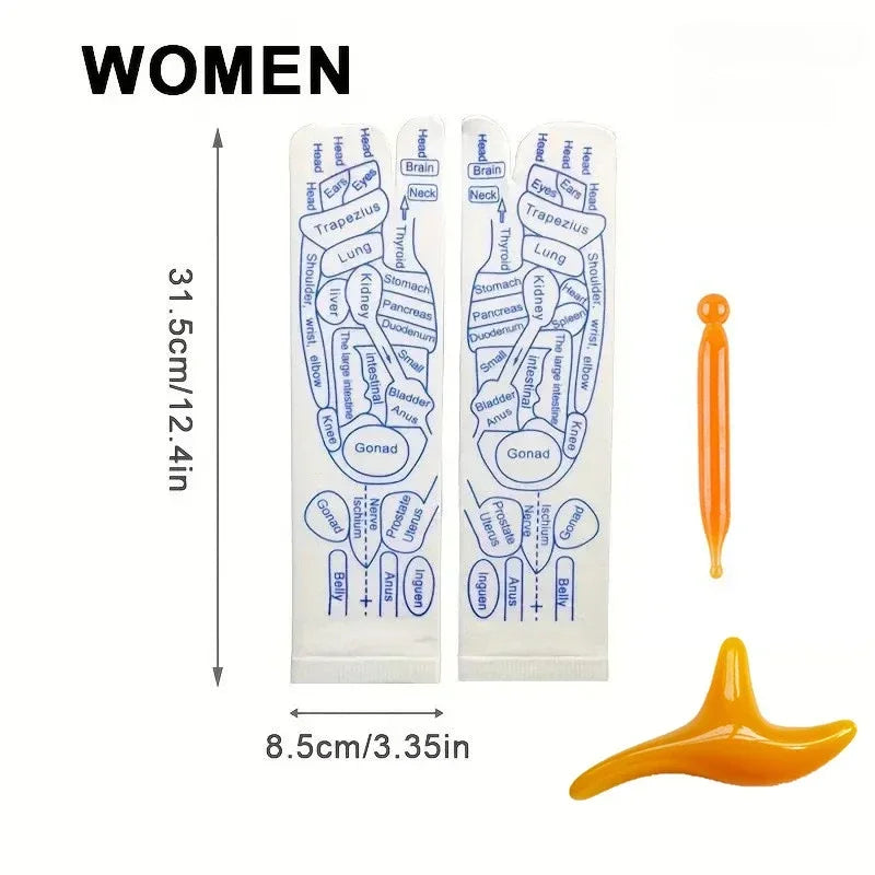 Massage Foot Socks Acupressure Reflexology Foot Care