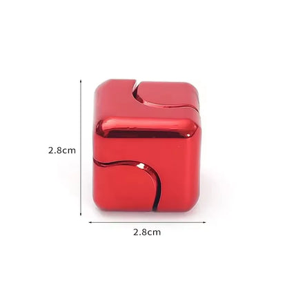 Metal Cube Spinner Fidget Toy 3D Puzzle Gyro Gear