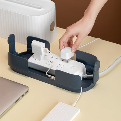 Hide Messy Cords with a Clean Cable Storage Box