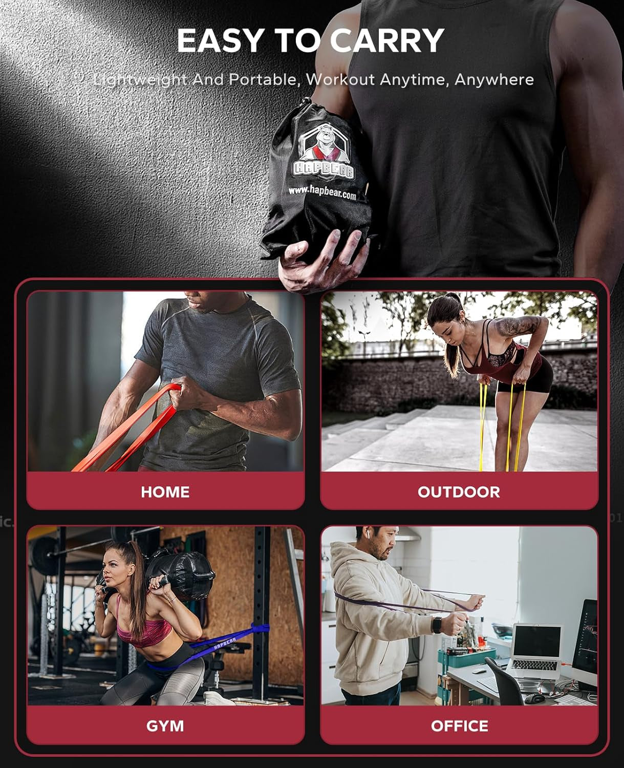 Pull up Assistance Bands Resistance Bands Set
