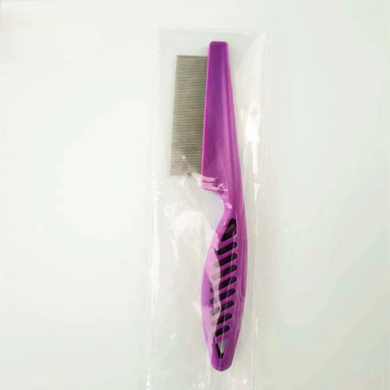 Pet Hair Shedding Comb Stainless Steel Flea Comb