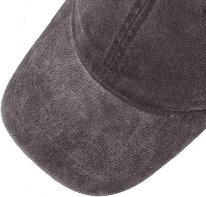 Vintage Washed Distressed Trucker Hat – Adjustable Dad Cap