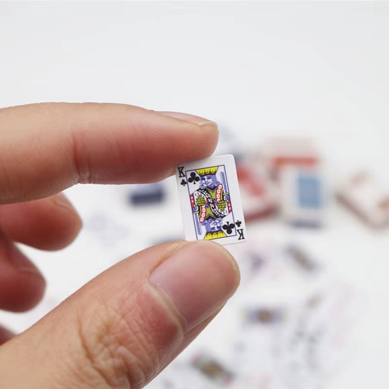 Mini Playing Cards Poker Games Super Small Set