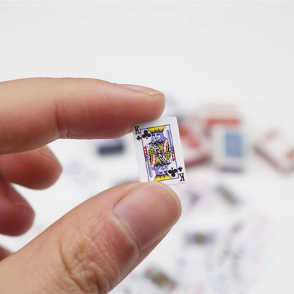Mini Playing Cards Poker Games Super Small Set
