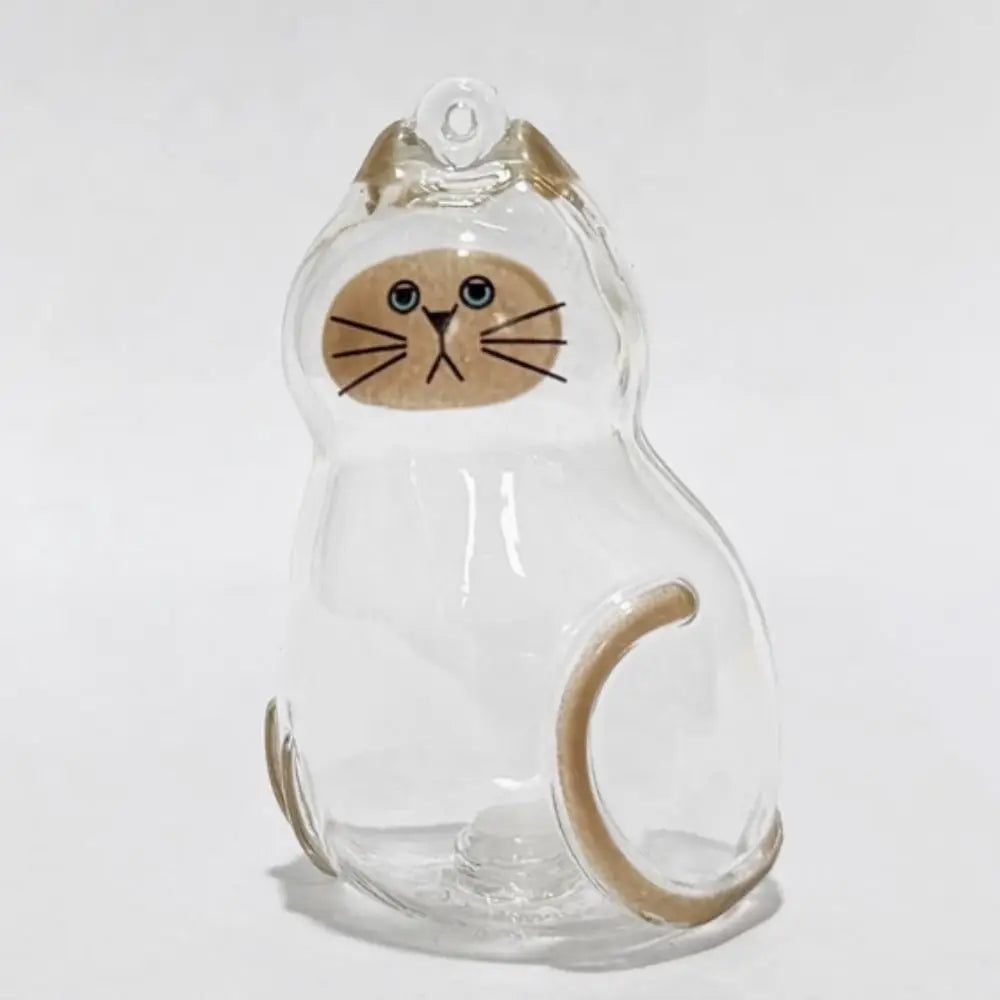 Small Cat Fur Storage Pendant Ornament Container