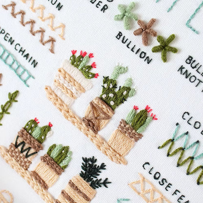 Embroidery Kit for Beginners Starter Set