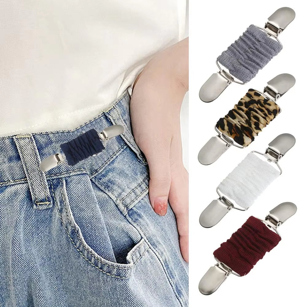 Dress Clip Back Cinch Elastic Clothes Clip Set