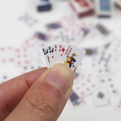 Mini Playing Cards Poker Games Super Small Set
