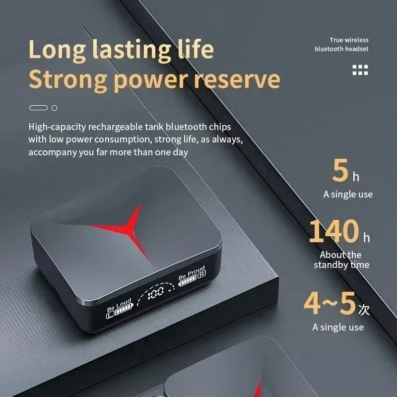 M90 Wireless Bluetooth Earphones Touch Control