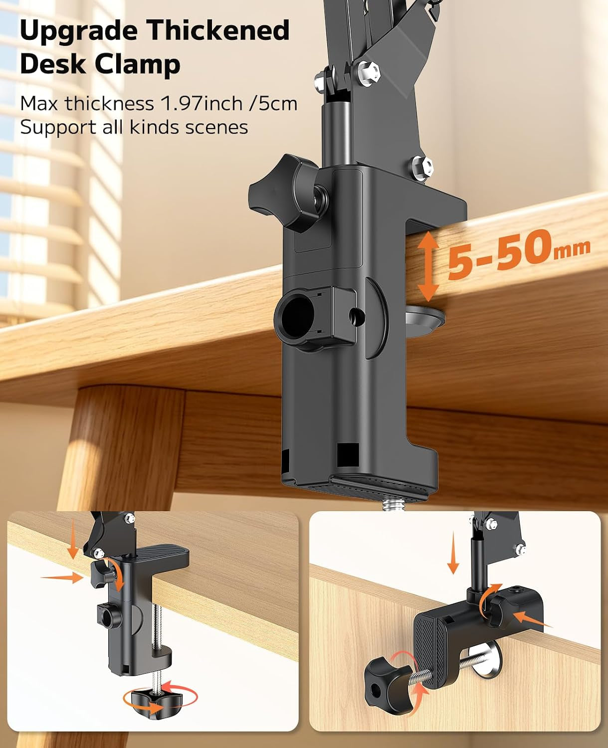 Magnetic Phone Charger Stand for Bed Desk 360 Rotation
