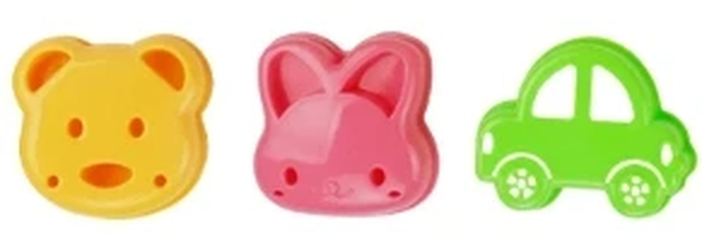 Sandwich Mould Bear Cat Rabbit Shaped Bread Mold Cutter