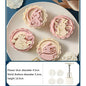 DIY Mooncake Mold Plastic Hand Press Pastry Set