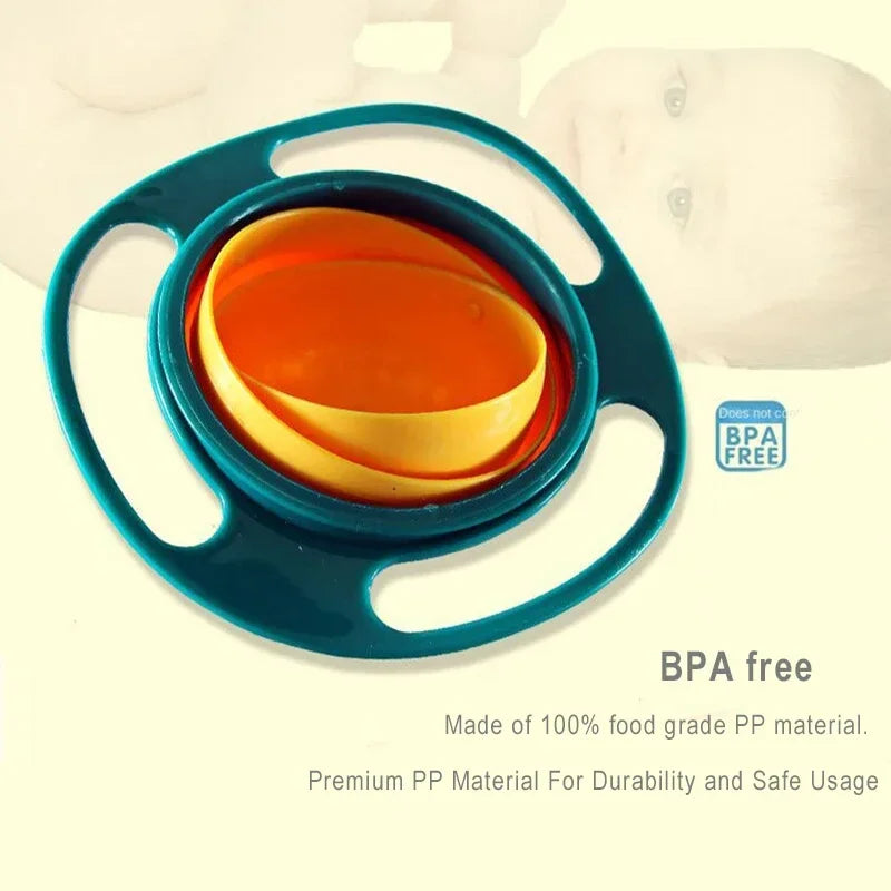 Universal Gyro Bowl Children Rotary Balance Novelty