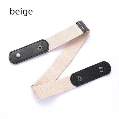 Buckle-Free Adjustable Stretch Elastic Waist Belt