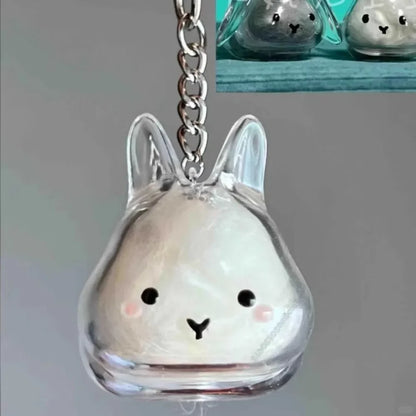Small Cat Fur Storage Pendant Ornament Container
