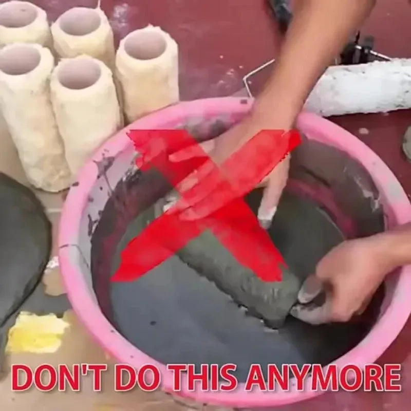 Roller Saver Cleaner Easy Clean Paint Roller Tool