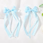 Cute Ribbon Bow Headband Long Tassel Hair Clip