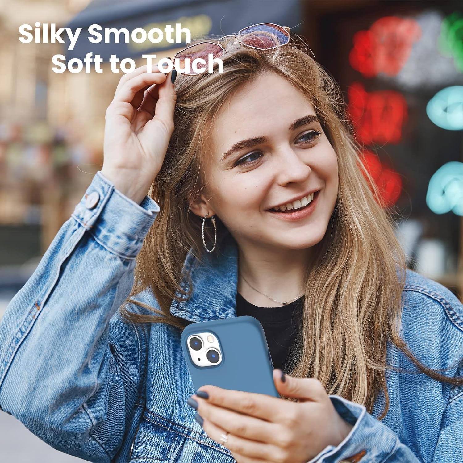 Shockproof Liquid Silicone Phone Case – Soft-Touch Protective Cover