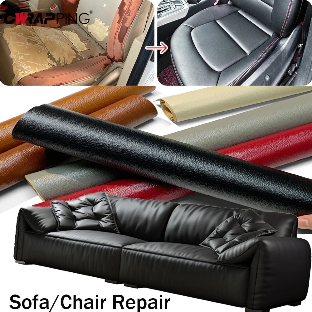 Self-Adhesive Leather Repair Patch Advanced Pu Vinyl