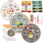 Embroidery Kit for Beginners Starter Set